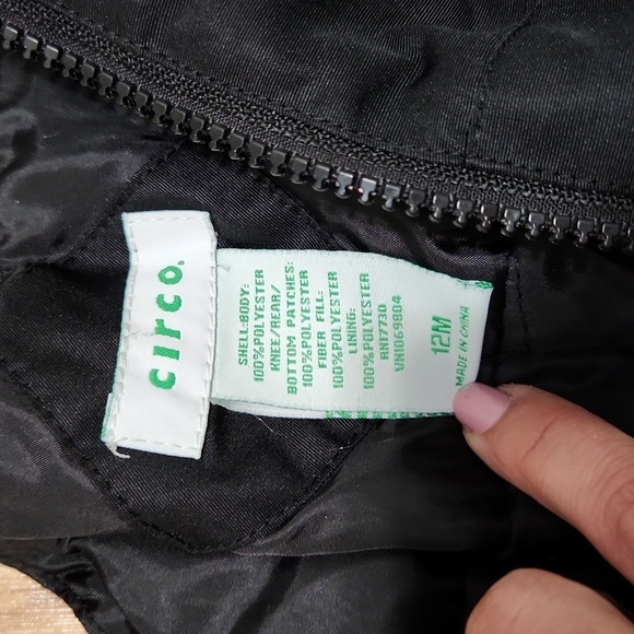 Circo toddler snow pants snow bib size 12m - Picture 2 of 5